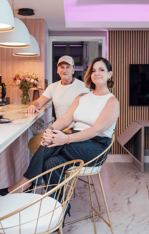 Foto del departamento que Claudio Wertheim y Viginia Ortiz diseñaron junto a Zurich para Experiencia Living 2026.