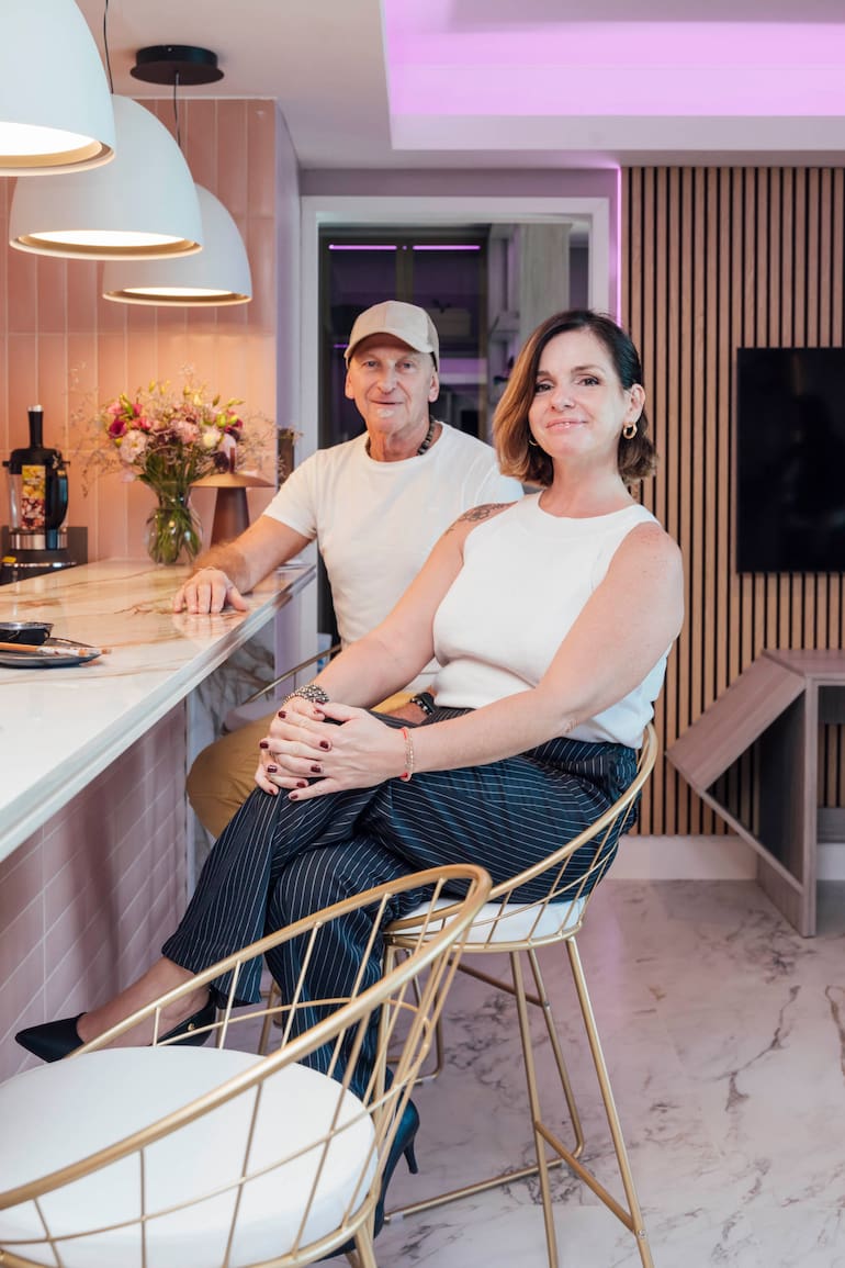 Foto del departamento que Claudio Wertheim y Viginia Ortiz diseñaron junto a Zurich para Experiencia Living 2026.