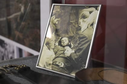 Foto en el museo de los Andes (Foto: Leonardo Mainé)