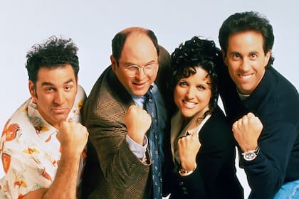 Foto promocional de la serie "Seinfeld"