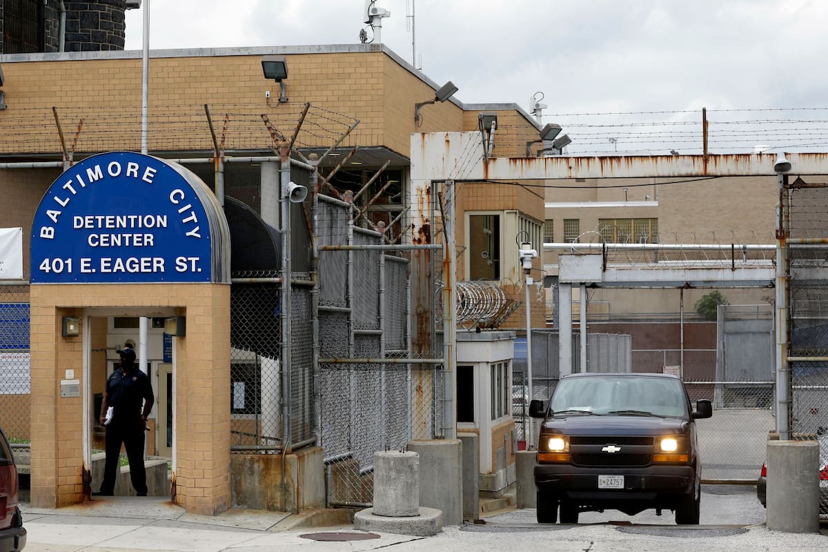 Foto tomada el 6 de junio del 2013 del Centro de Detención de Baltimore, en Baltimore. (AP foto/Patrick Semansky)