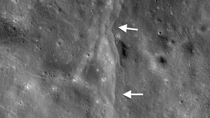 Fotografía divulgada por la NASA tomada por la cámara del Orbitador de Reconocimiento Lunar (LROC)
Foto: EFE