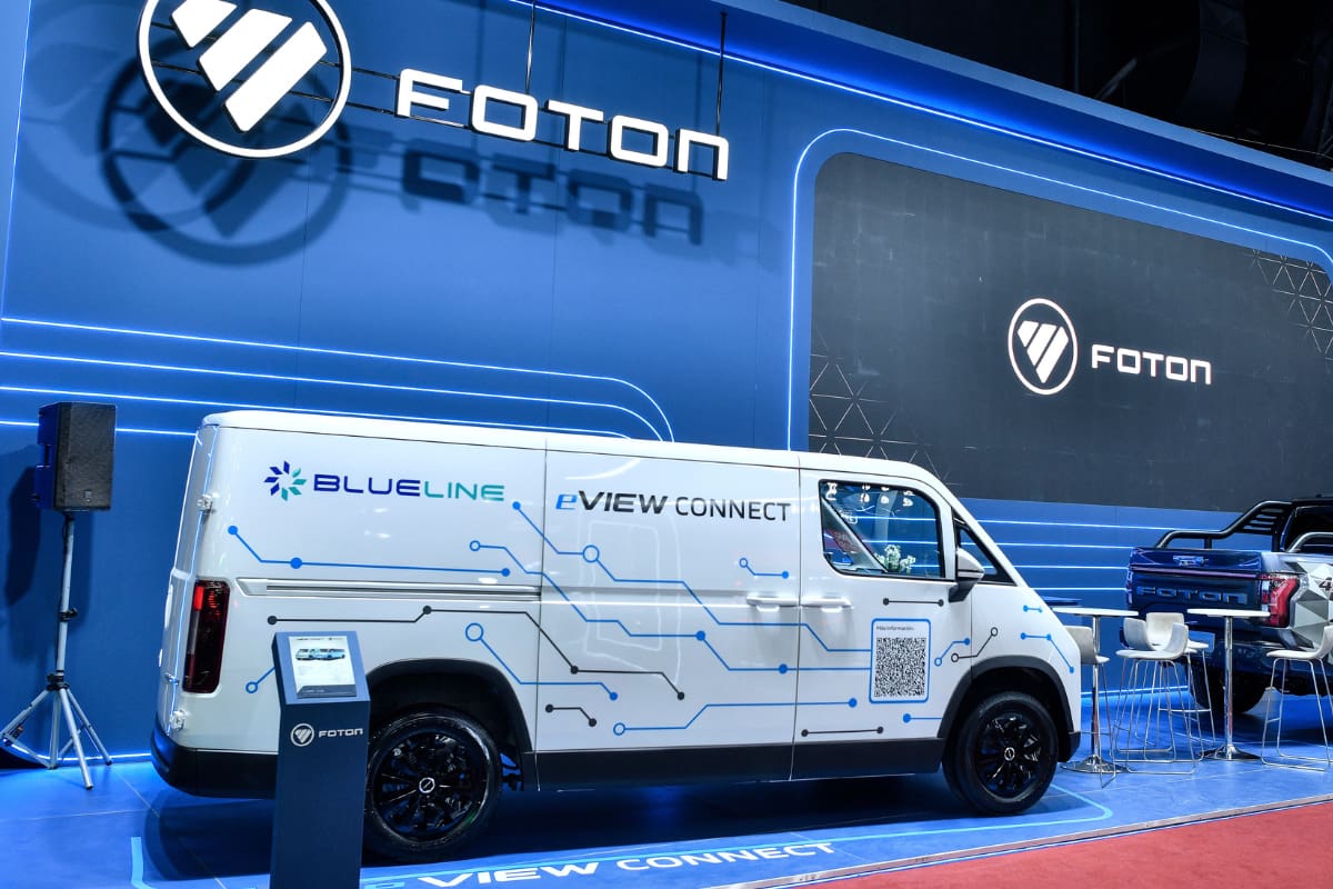 FOTON dijo presente en la Expo Auto Chino en Costa Salguero