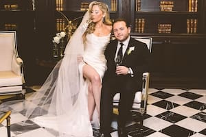 Fotos de la boda entre Caitlin Hale y Angelo Massagli (Foto: Instagram/@caitlinmhale)