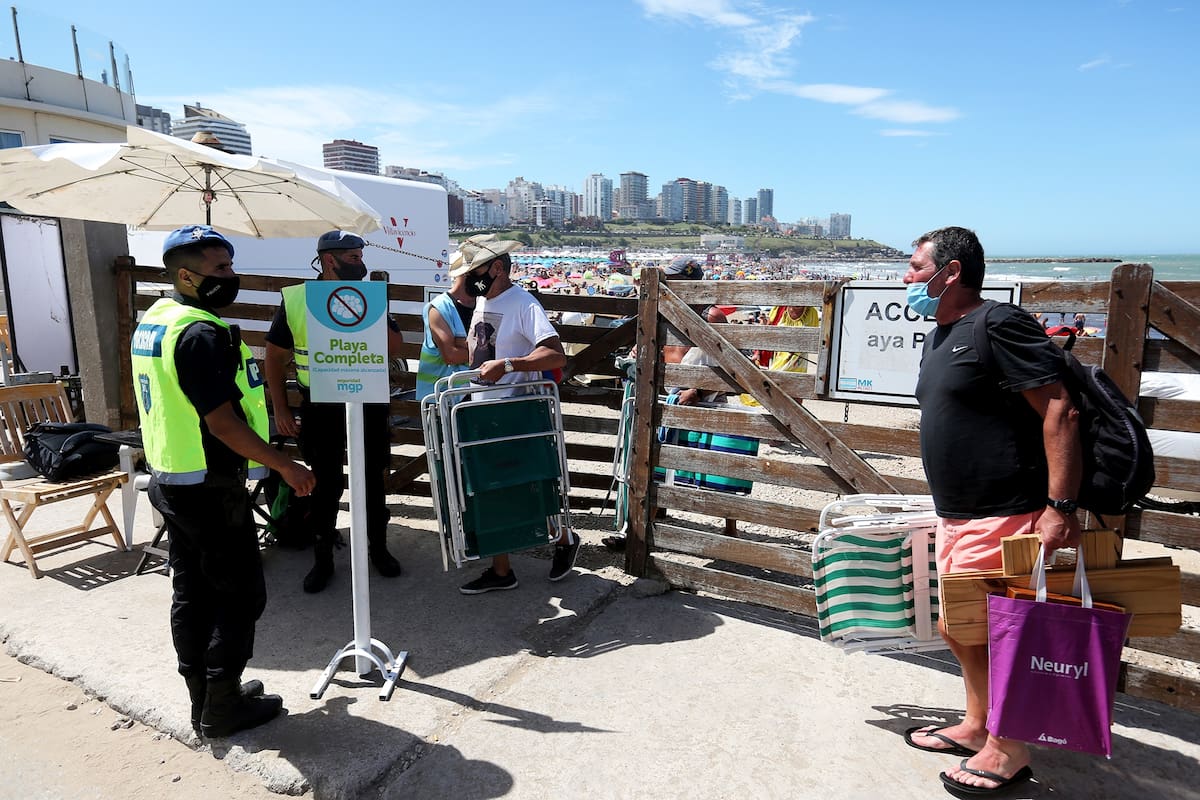 Fotos de Mar del Plata, enero de 2021