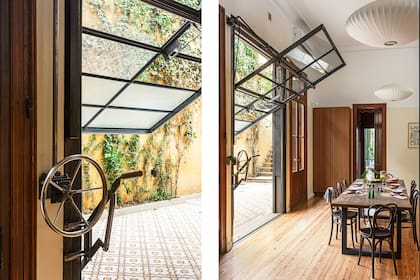 Mesa (Paul French Gallery). Sillas Thonet (De Ayer y de Siempre).