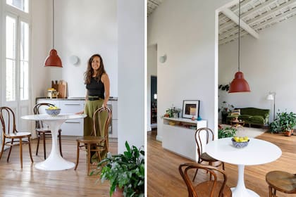 La arquitecta María Carballo reformó un conventillo de fines del siglo XIX en La Boca para convertirlo en su luminosa vivienda.