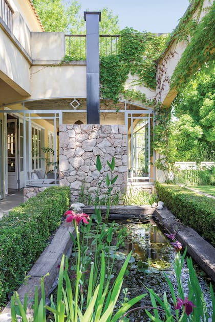Una paisajista hizo su casa ideal en Benavídez, al estilo de la Provence  