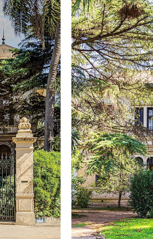 Fotos de Villa Grampa, área protegida patrimonialmente, al igual que otras tantas casas, iglesias y colegios de esta área por demás pintoresca.