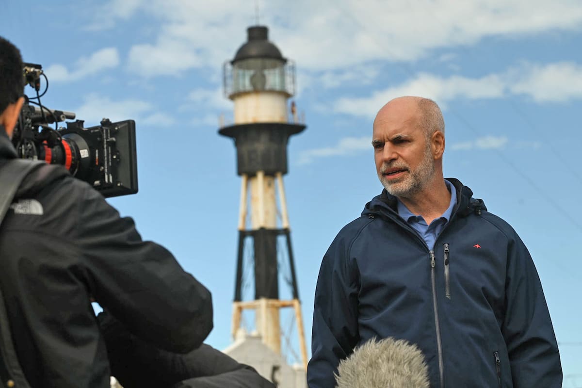 Fotos del backstage del lanzamiento de Horacio Rodríguez Larreta