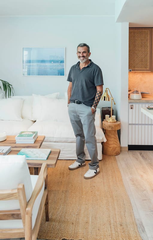 Fotos del departamento intervenido por Iván Nahas para Experiencia Living 2026.