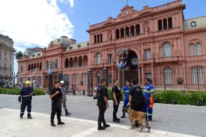fotos del día previo a la asunción del presidente Javier Milei