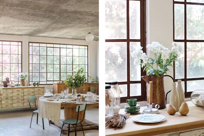 Muebles de oficios y objetos únicos para ambientar locales y showrooms.