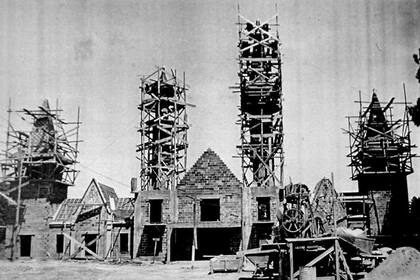La construcción del parque