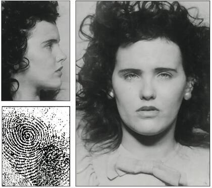 Fotos policiales y huellas dactilares de Elizabeth Short