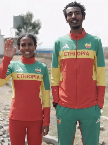 Fotyen Tesfay y Yomif Kejelcha, dos figuras del atletismo de Etiopía, estarán en Buenos Aires