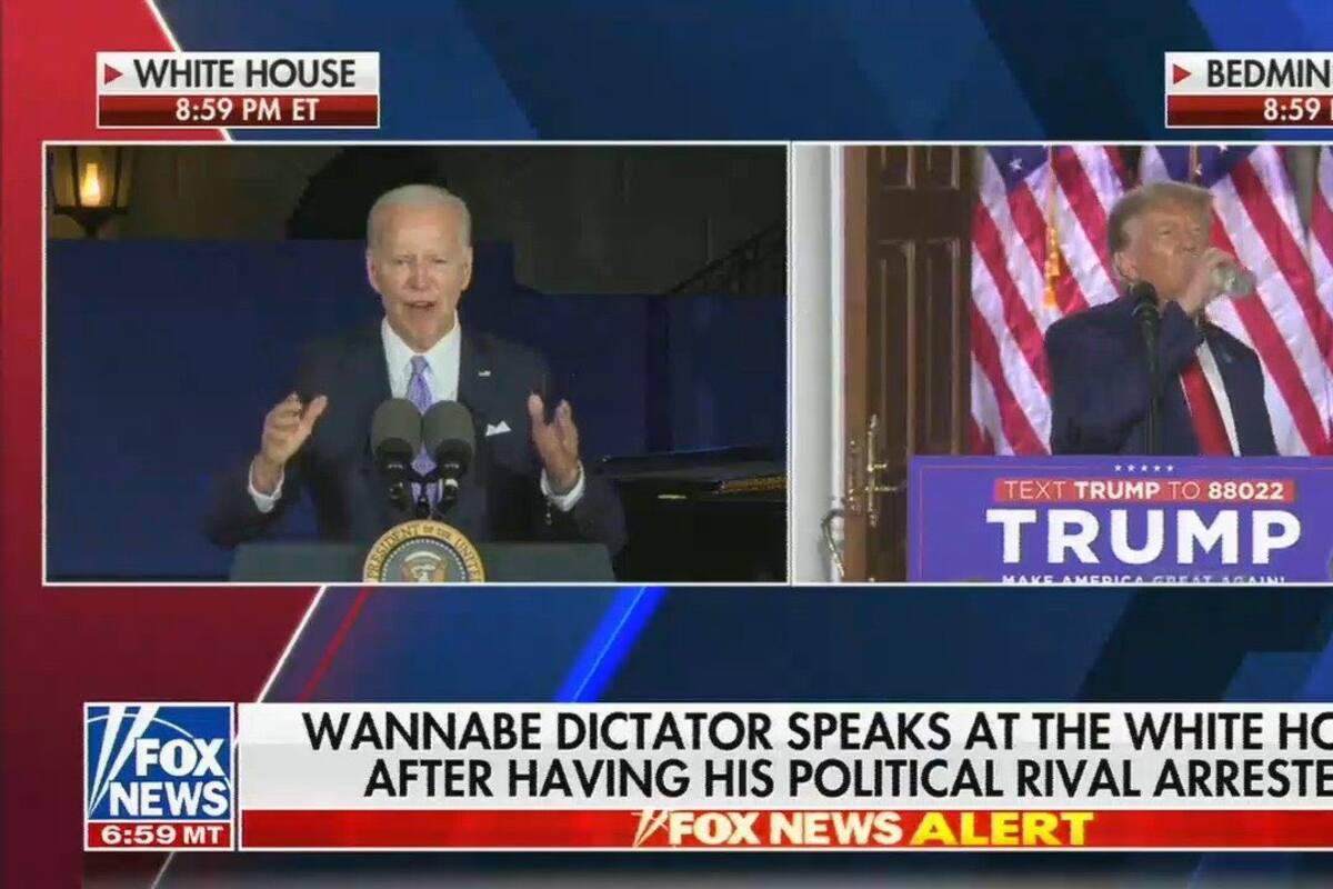 Fox llama "aspirante a dictador" a Biden