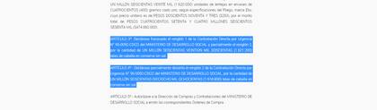 Fracasos y renglones desiertos en el proceso de compra urgente del Ministerio de Desarrollo Social
