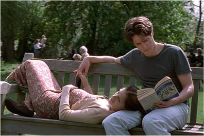 Fragmento de la película Un lugar llamado Notting Hills, protagonizado por Julia Roberts y Hugh Grant