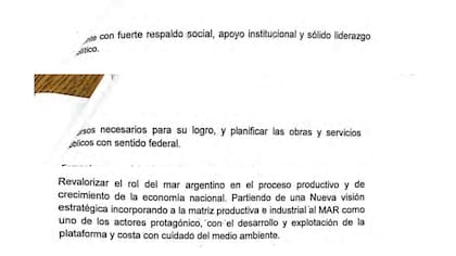 Fragmentos de la descuidada plataforma del peronismo cordobés