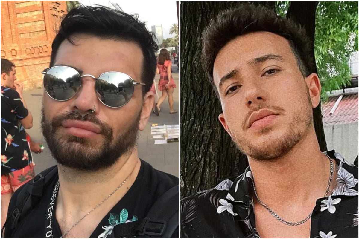 Fran Mariano denunció a Martín Salwe a través de las redes soiales (Foto: I nstagram @franmarianook/@martinsalwe)