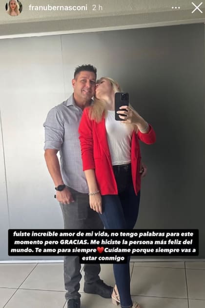 Franca Bernasconi, la novia de Martín Fernández Loza, el piloto que murió en el despiste aéreo de San Fernando