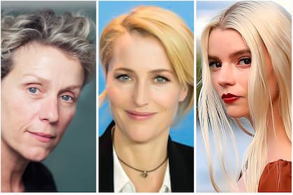 Frances McDormand, Gillian Anderson, y Anya Taylor-Joy, tres de las ganadoras de la entrega