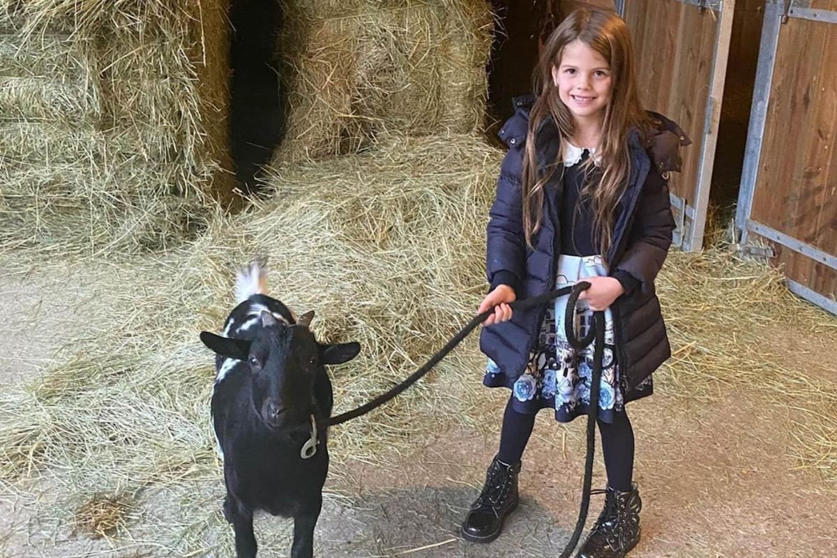 Francesca e Isabella Icardi disfrutaron de una tarde en el campo, luciendo vestidos de 37 mil pesos