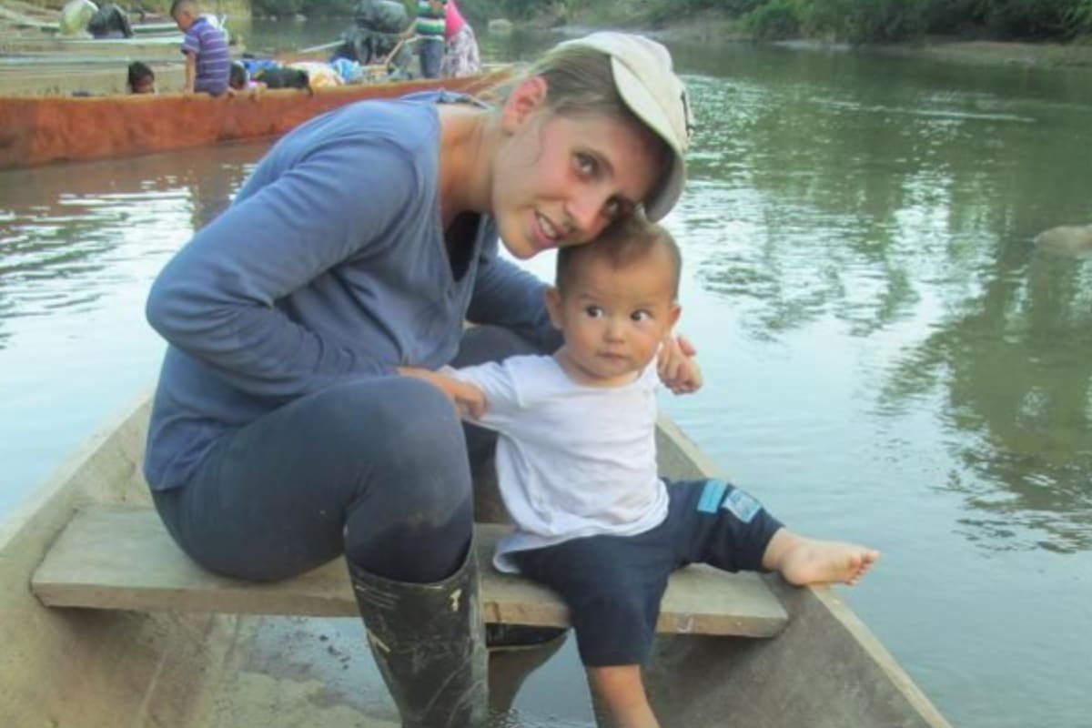 Francesca Mezzenzana junto a su bebé
(FOTO: CORTESÍA FRANCESCA MEZZENZANA)