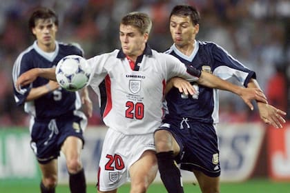 Francia 1998: Owen, contra la selección argentina