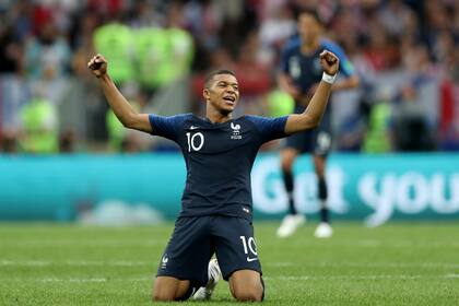 Francia campeón en Rusia 2018!