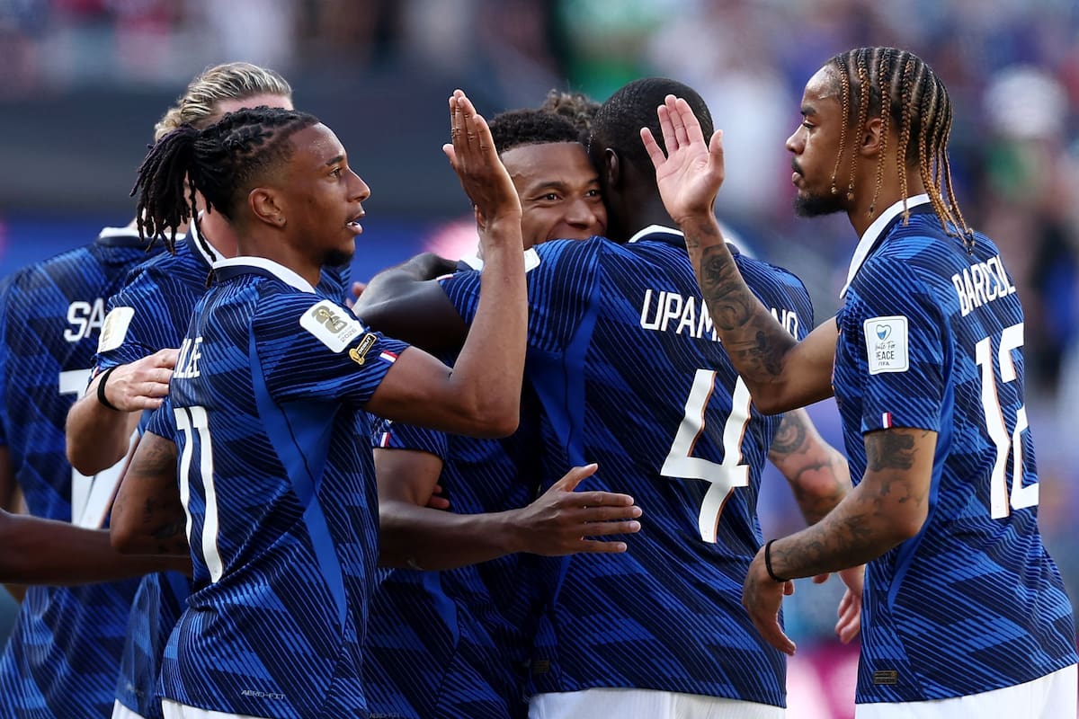Francia es un seria candidata al título y lo demostró en el debut ante Senegal
