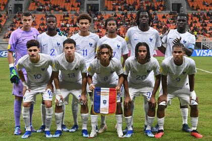 Francia es uno de los seleccionados que ganó sus dos partidos y avanzó a los octavos de final del Mundial Sub 17