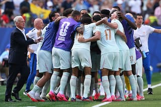 Francia le ganó a Marruecos con goles de Mbappé y Dembelé y pasó a las semifinales