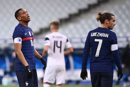 Francia apostó a algunos titulares en el segundo tiempo, pero no pudo cambiar la historia.