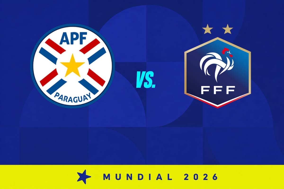 Francia venció 1-0 a Paraguay, por el Mundial 2026