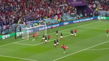 Francia venció a Marruecos en el Mundial 2022