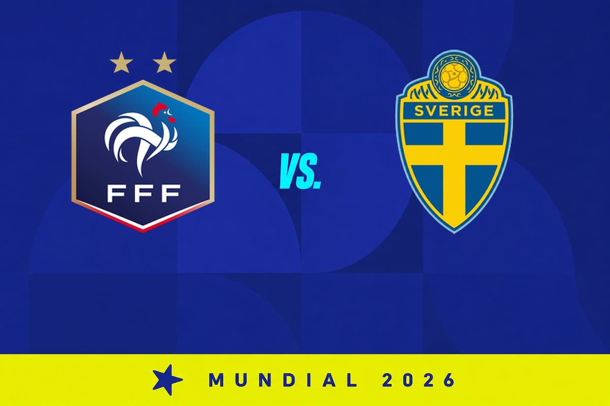 Francia vs. Suecia, Mundial 2026: día, hora y cómo seguir online