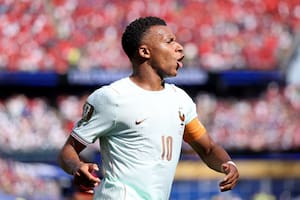 Mbappé anota el primer gol de Francia ante Marruecos y se desquita del penal que falló en el primer tiempo