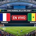 Cómo quedaron Francia vs. Senegal hoy: goles, tabla de posiciones y transmisión en vivo