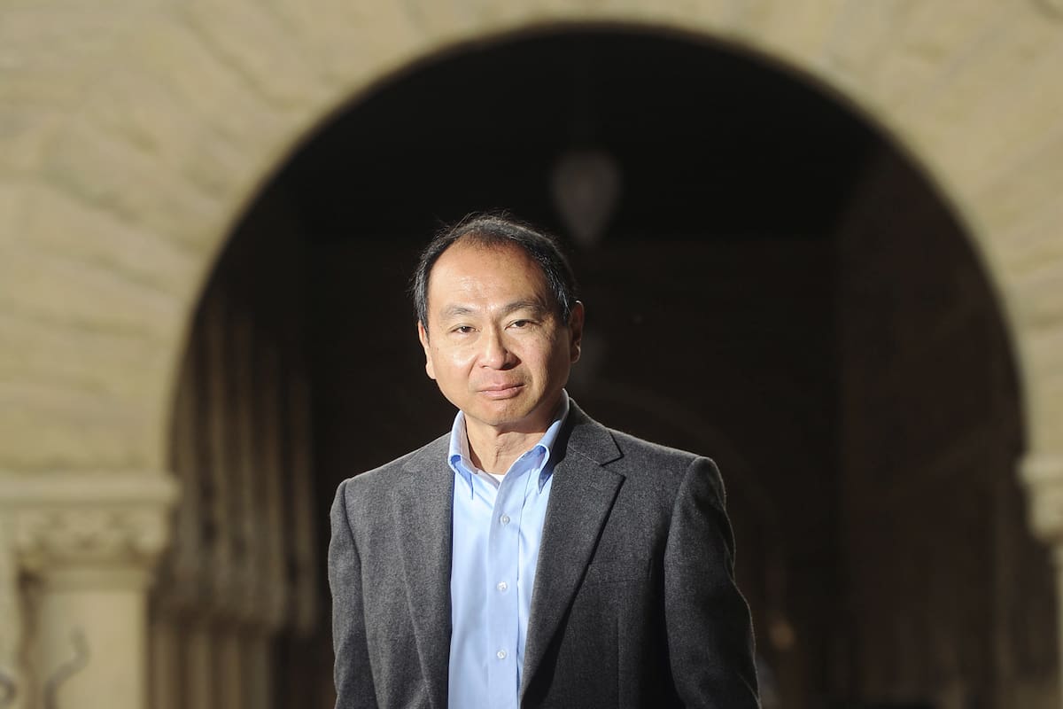 Francis Fukuyama, a political scientist from Stanford University, and author of the new book called, "The Origins of Political Order," at the university campus in Stanford, Calif., March 3, 2011. In his new book Fukuyama presents a sweeping new overview of human social structures throughout history. (Noah Berger/The New York Times)