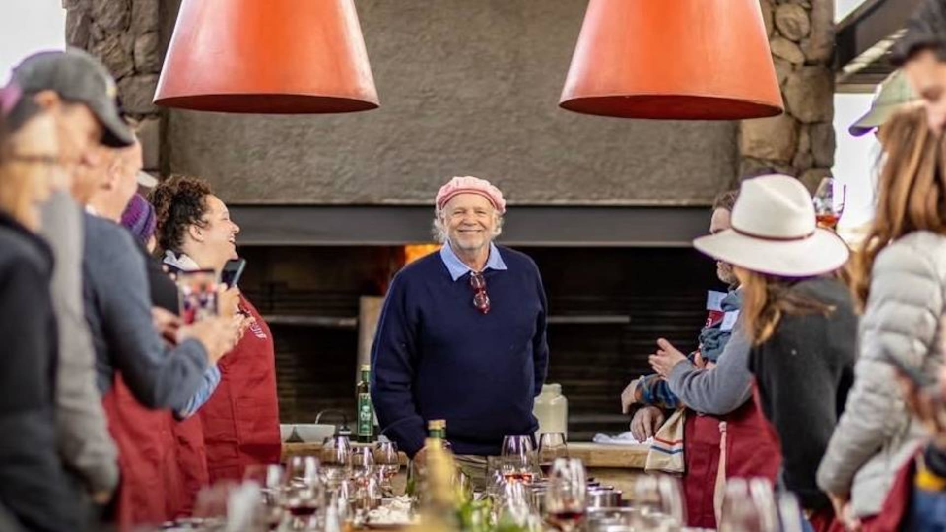 Francis Mallmann siempre asegura que se siente muy a gusto en Mendoza