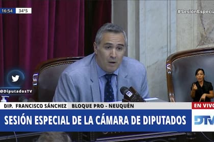 El diputado neuquino Francisco Sánchez votará en contra del proyecto de legalización del aborto