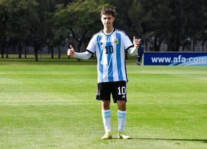 Francisco Baridó se ilusiona con el título del Sudamericano Sub 17 en Colombia