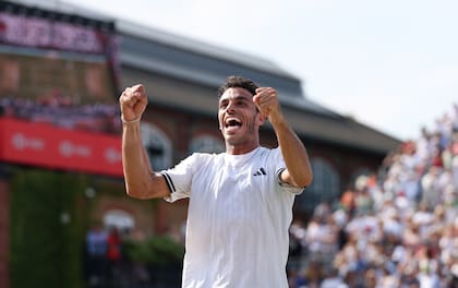 Francisco Cerundolo apunta alto en Wimbledon después de su consagración en el césped de Queen´s (Photo by Clive Brunskill/Getty Images)