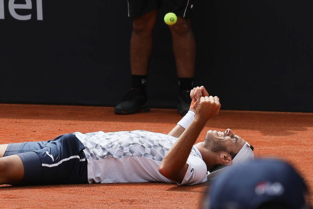 Francisco Cerundolo derrota a Kecmanovic 5/7 6/2 6/4 en el Abierto de Rio Rio Open/Fotojump