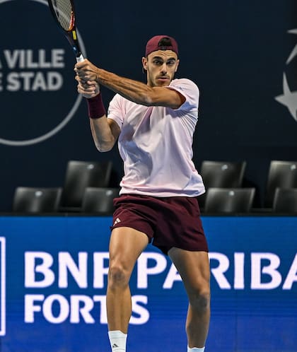 Francisco Cerúndolo en el ATP 250 de Bruselas