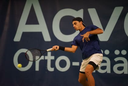 Francisco Cerúndolo, en Finlandia: el porteño será el primer singlista argentino en la serie de Copa Davis ante el país nórdico, desde el próximo sábado