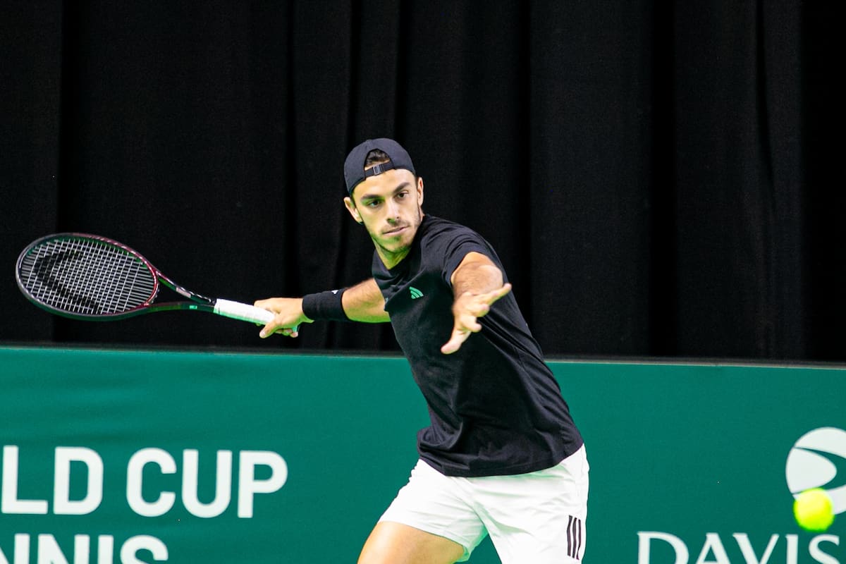 Francisco Cerúndolo es el primer singlista de la Argentina en el Final 8 de la Copa Davis