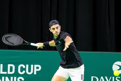 Francisco Cerúndolo es el primer singlista de la Argentina en el Final 8 de la Copa Davis